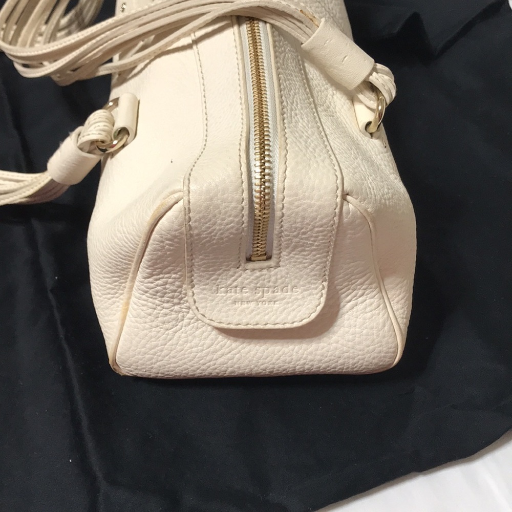 Kate Spade pebble leather shoulder bag with multiple straps - Picture 4 of 14